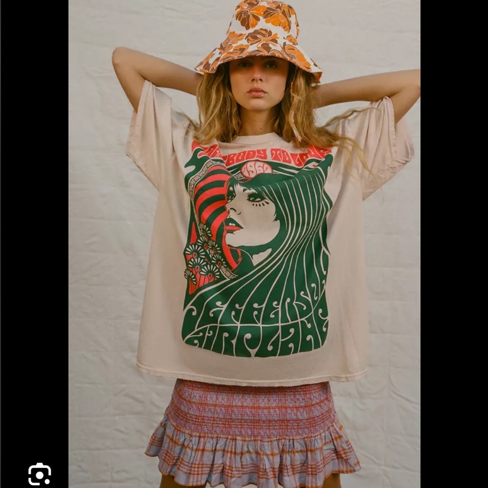 UO Jefferson Airplane Dad T-Shirt / T-shirt Dress